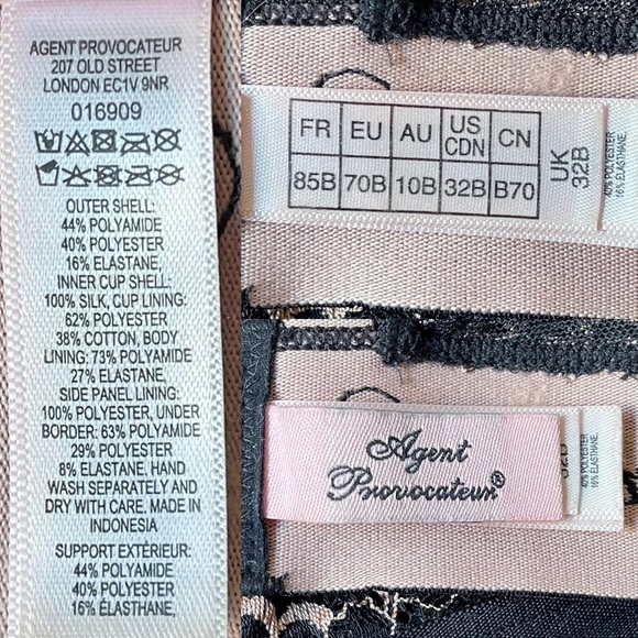 Agent Provocateur Aston High Apex Underwired Bra - Picture 11 of 14